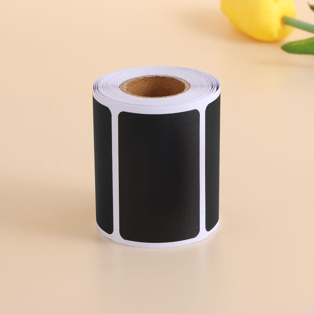 150pcs/roll Kitchen Spice Jam Jar Marker Pen Labels Stickers Blackboard Label Bottle Tags