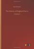The The History of England Part A : Volume 1 Book