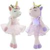 Knitted Unicorn Plushies Plush Toy Stuffed Animals Doll Kids Gifts 40cm
