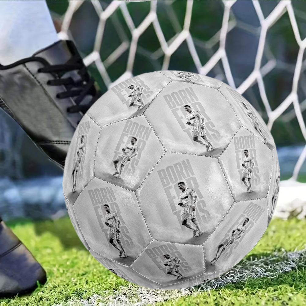 Cristiano Ronaldo30 Size 5 Football Machine-Stitched Indoor/Outdoor Universal Football Ideal for Soccer Enthusiasts