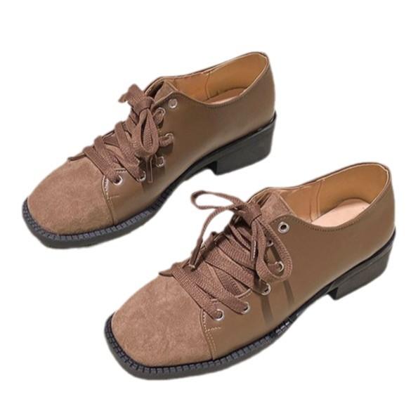 [Youshilai] Ретро туфли Мэри Джейн с маленьким квадратным носком, женские зимние 2025, новые темпераментные универсальные маленькие кожаные туфли