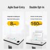Koumi A8160 Automatic High-Security Office Paper Shredder CN plug (adapter included)