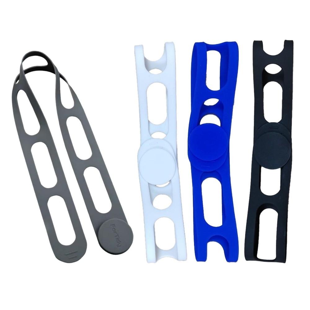 3/4 шт. Силиконовый ремешок-фиксатор для медленноварки, эластичный, надежно фиксирующий, стяжка, регулируемый, многоцелевой, самоблокирующийся, для крышки кастрюли