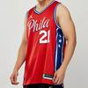 Jordan NBA Statement Edition Swingman Jersey, Джоэл Эмбиид, Philadelphia 76ers мужской баскетбольный жилет красный CV9490-666