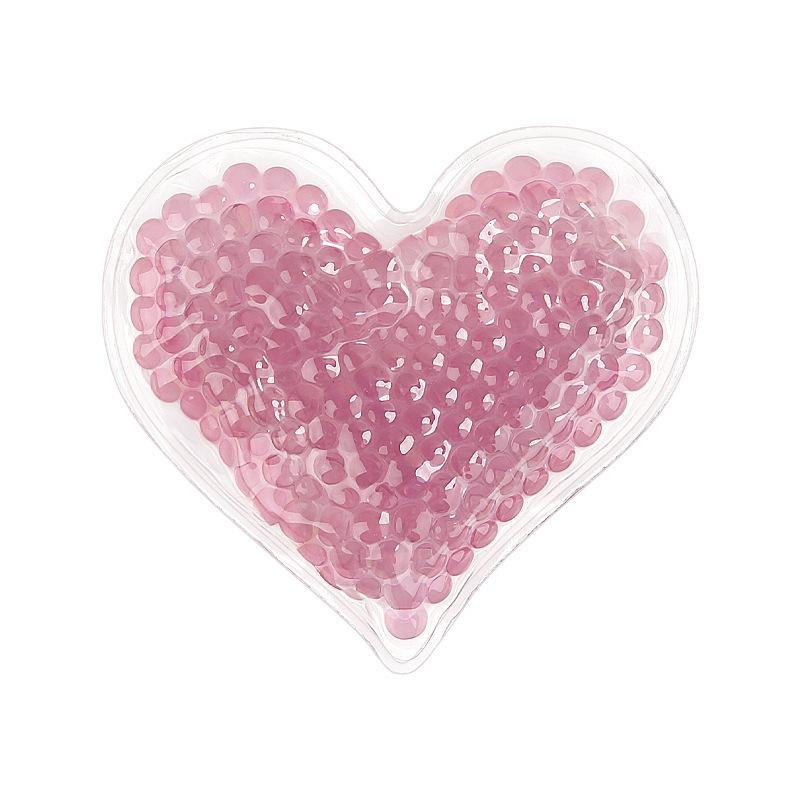 Гелевые круглые бусины в форме сердца Горячие и холодные пакеты со льдом Уход за глазами Успокоение зубов Пакеты со льдом для ухода за глазами Многоразовые
