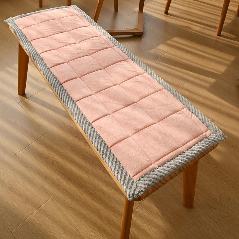 Подушка для стула для столовой, длинная подушка для сиденья скамьи, прямоугольный коврик для табурета для переобувания, протектор сиденья скамьи, подушка для сиденья дивана