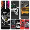 Japan JDM Sports Car Phone Case For Xiaomi 12T 12 13 Pro Poco X3 NFC M3 F3 F4 M4 X4 Mi Note 10 11 Lite 10T 5G 11T 9T Soft Cover