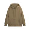 Loose Fit Men's Hoodie Sweatshirt Pure Color Fleece Lined Hooded Jacket Basic Style Autumn Winter New Arrival Casual Top