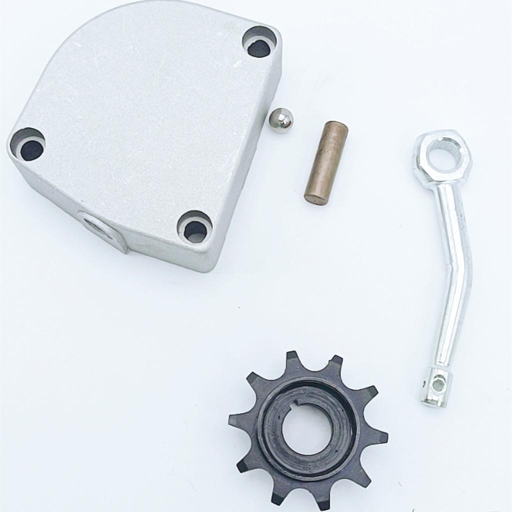 Звездочка на 10 зубьев, комплект крышки сцепления с 3 отверстиями для моторизованного велосипеда с двигателем 49 куб.см, 60 куб.см, 66 куб.см, 80 куб.см