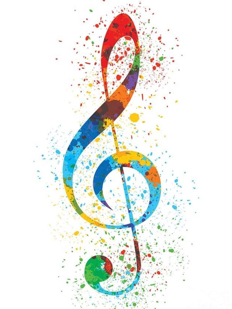 Music Notes Diamond Mosaic Painting 5d Full Drill Round New Abstract Pictures Diamonds Creative Hobby Gift Embroidery