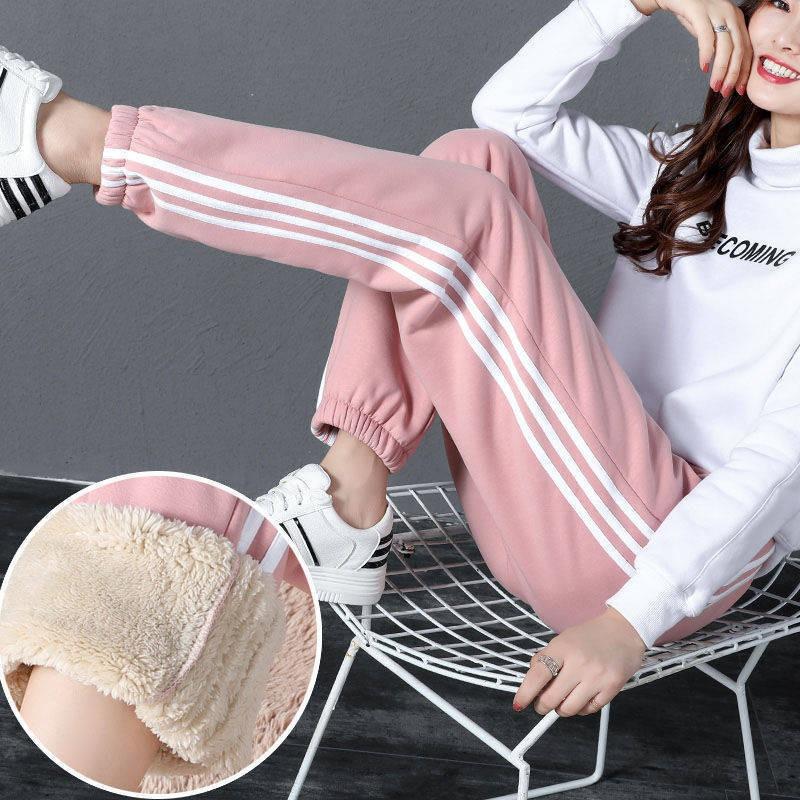 Женские зимние теплые леггинсы, толстые брюки, теплые флисовые длинные утепленные брюки больших размеров, модные повседневные однотонные леггинсы