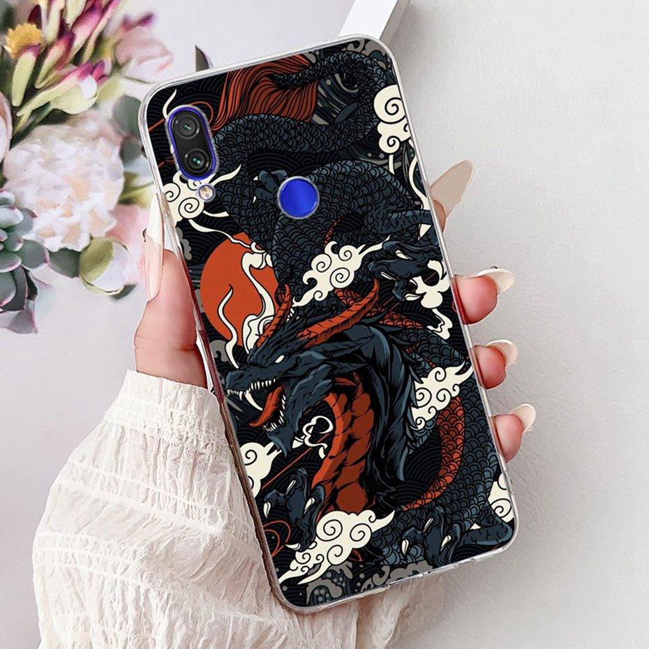New Fashion Painting Case For Xiaomi Redmi Note 7 Pro 7S Note7 Soft Silicone TPU Phone Cases For Redmi Note 7 7Pro Cover Bumpers