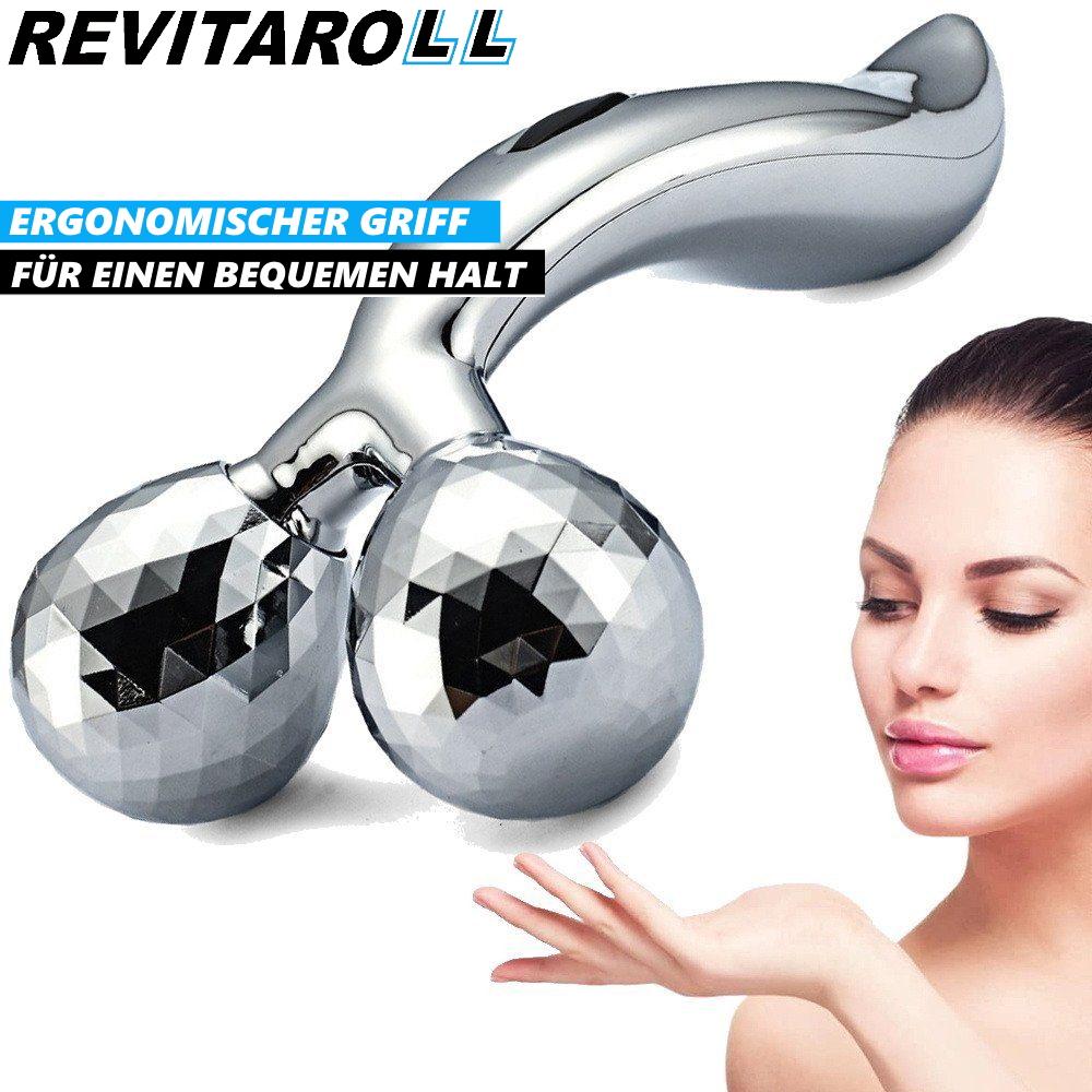 REVITAROLL 3D Mini Face Massage Roller Facial Roller Face Massager