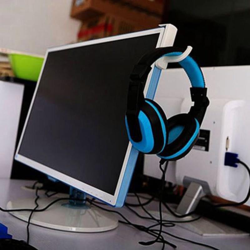 Headphone Headset Hanger Holder Mount Rack for PC Display Monitor