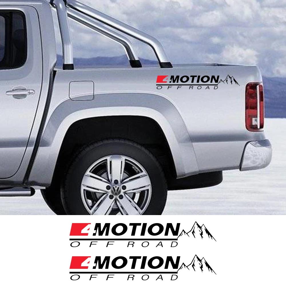 Car Sticker Pickup Body Side Off Road Decor Decal for Volkswagen VW Amarok V6 4Motion Tdi Truck Vinyl Cover Auto AccessoriesNB8