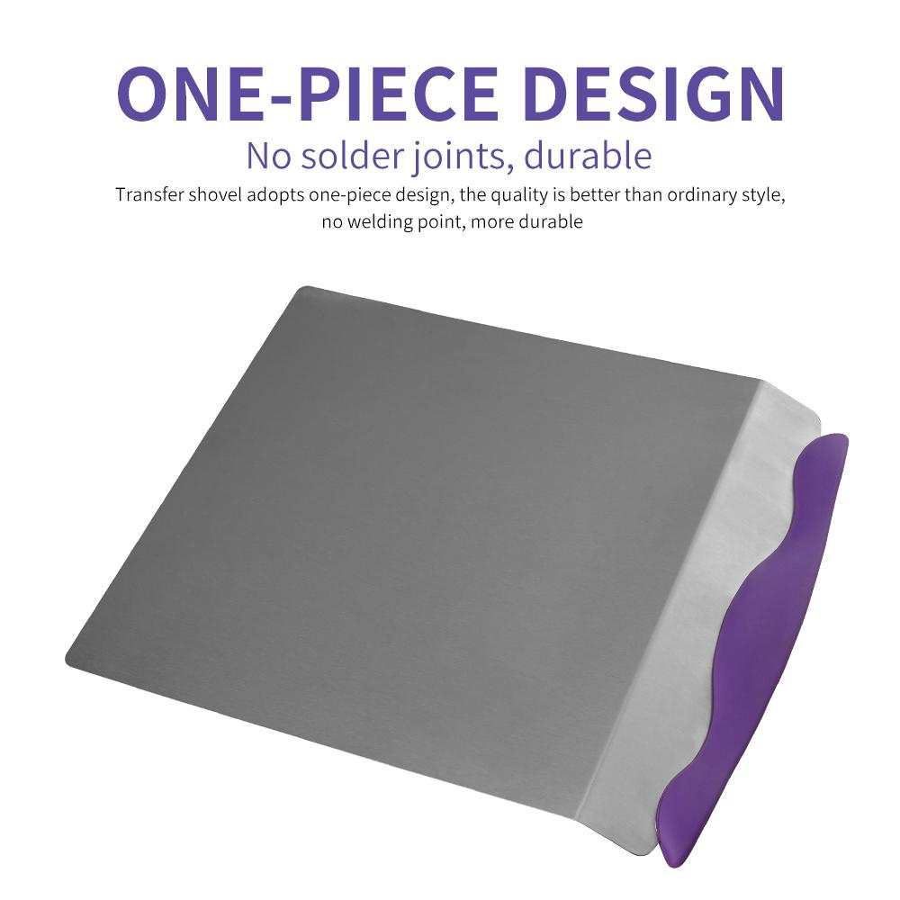 Лоток для торта из нержавеющей стали, переносная лопатка, движущаяся пластина для торта, инструмент для выпечки хлеба, лезвие для пиццы, подъемник, лопатка, скребок для кондитерских изделий, формы для выпечки