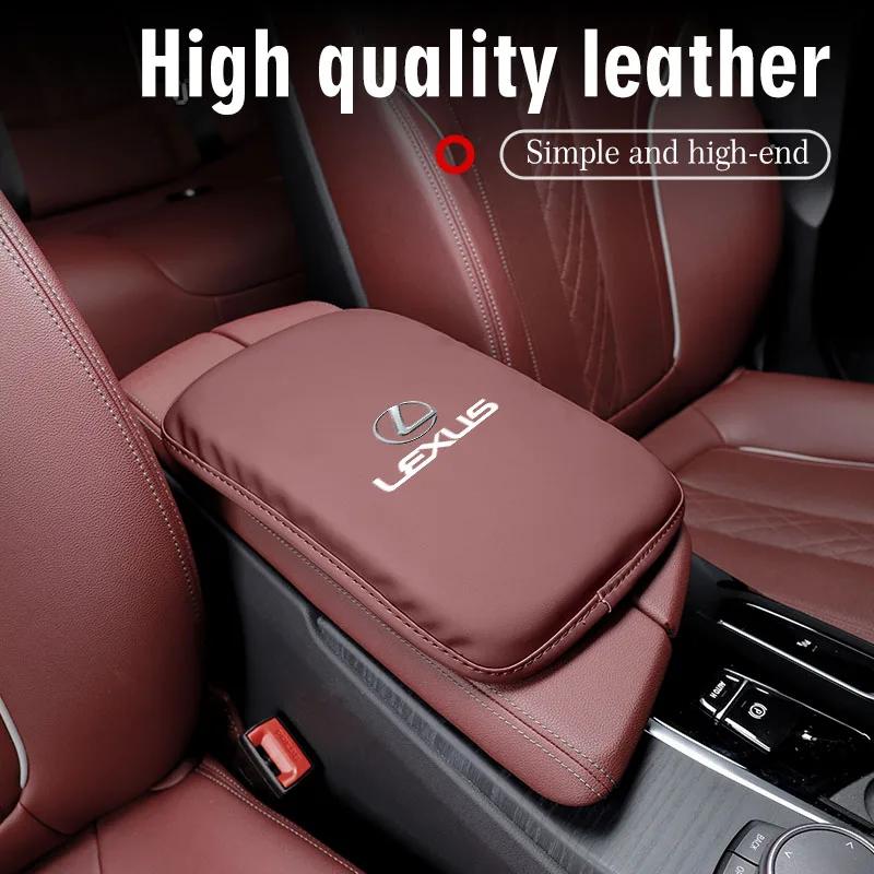 THQP1 Lexus Car Armrest Cover Cushion Armrest Box Protective Pad For Lexus F SPORT ES RX NX LS UX LM LX GX LC RZ IS CT GS RC HS SC LBX