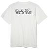 Milkfed Casual Logo Slab Short White Tee, Women's,