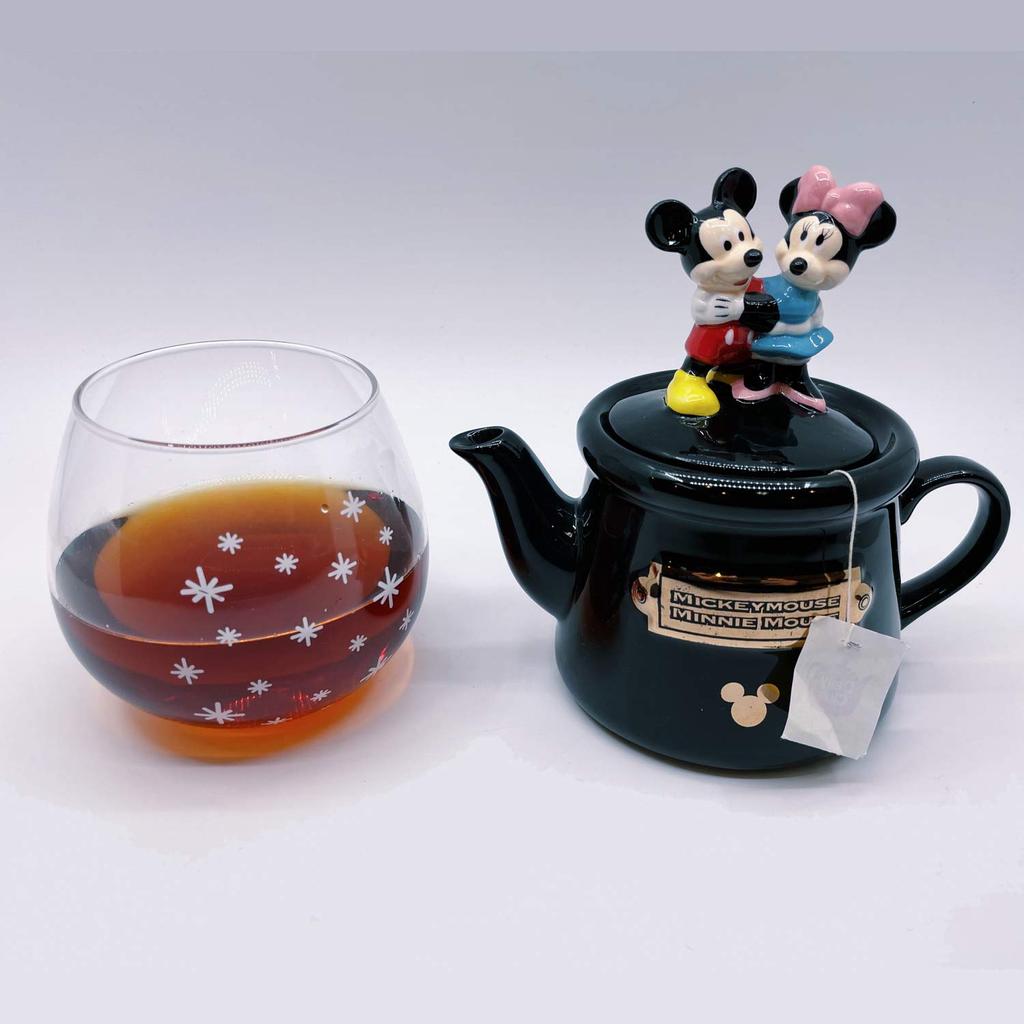 Disney Микки Маус Минни Маус Одноместный чайный сервиз Чайник Стеклянная чашка Глобус Чайник Микки Товары Украшение Disney Подарок Женщине Подарок на день рождения