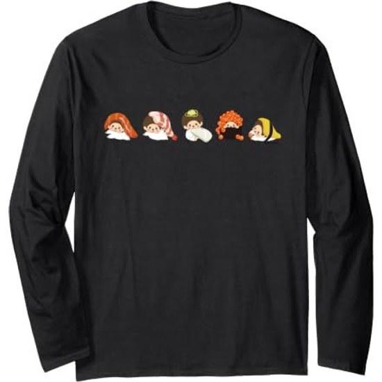Графическая футболка с длинным рукавом Monchhichi