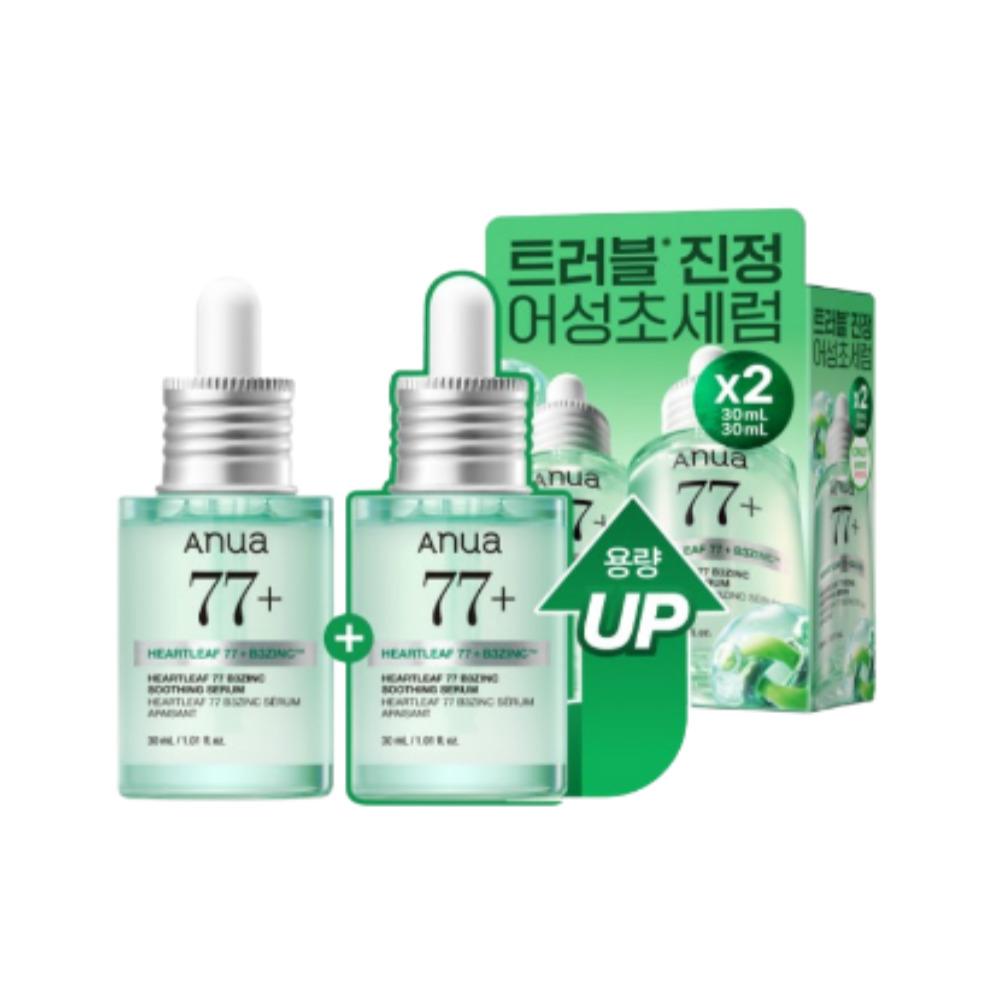 Anua Сыворотка для успокоения проблемной кожи Heartleaf 77 B3 Zinc Calming Trouble Care 30 мл x 2 шт. Набор