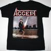 Коллекция ACCEPT 1979 Тур Подарок для Фанатов S to 4XL Футболка Унисекс Футболка