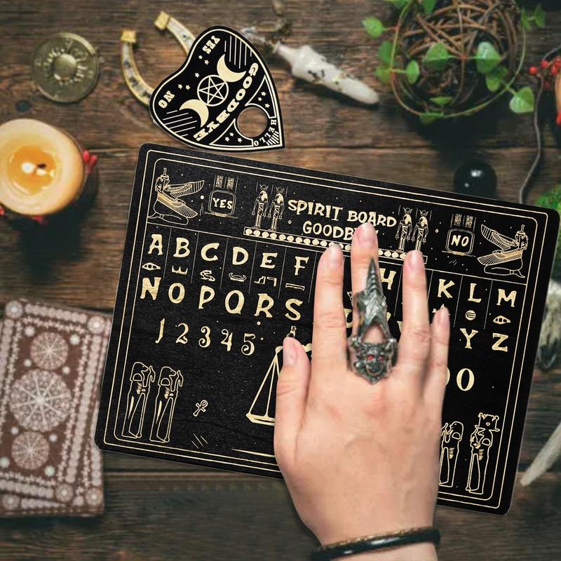 Декор для спиритической доски Деревянные домашние украшения Игра-гадание для подростков Семья Дом Спальня Хэллоуин Праздничная вечеринка
