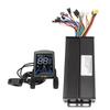 Electric Bike Conversion Kit 40A 3 Mode Sine Wave Motor Controller S 100 Color Screen Panel 20X Throttle Handle 8