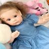 Cloth Body Simulation High Color Hair Transplant Rebirth Doll Cute Doll Toy Holiday Gift