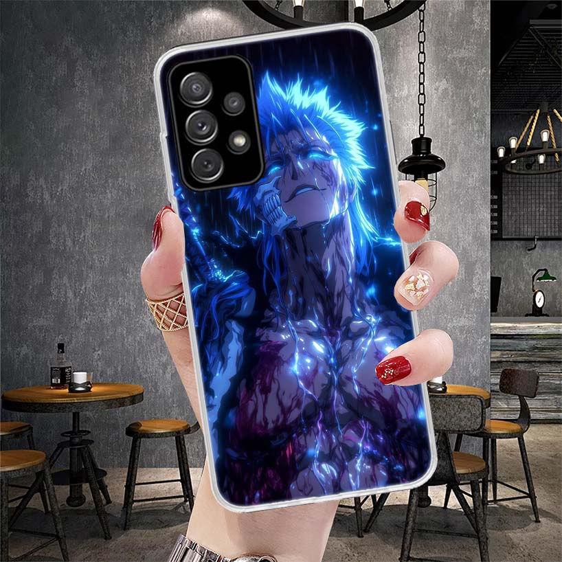 Гримджоу 6 Bleach Мягкий чехол для телефона для Samsung Galaxy A13 A14 A15 A16 A17 A53 A54 A55 A56 A57 A33 A34 A35 A36 A37 A23 A24 A25 A26
