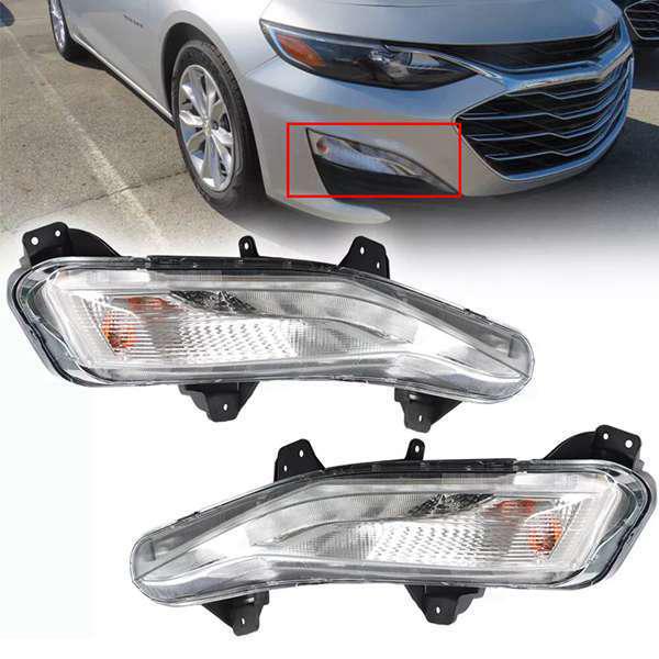 Пара указателей поворота для бампера Chevrolet Malibu 2019-2022 (84575553, 84575552)