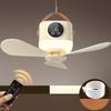New Wireless Portable Rechargeable Ceiling Fan for Student Dormitories, Small Portable Outdoor Camping, USB Fan for Beds