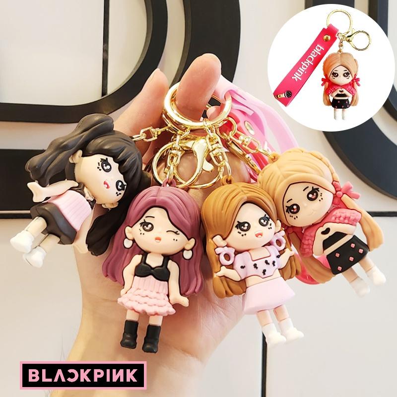 Новый силиконовый брелок Blackpink Милый брелок для сумки пары Автомобильный аксессуар