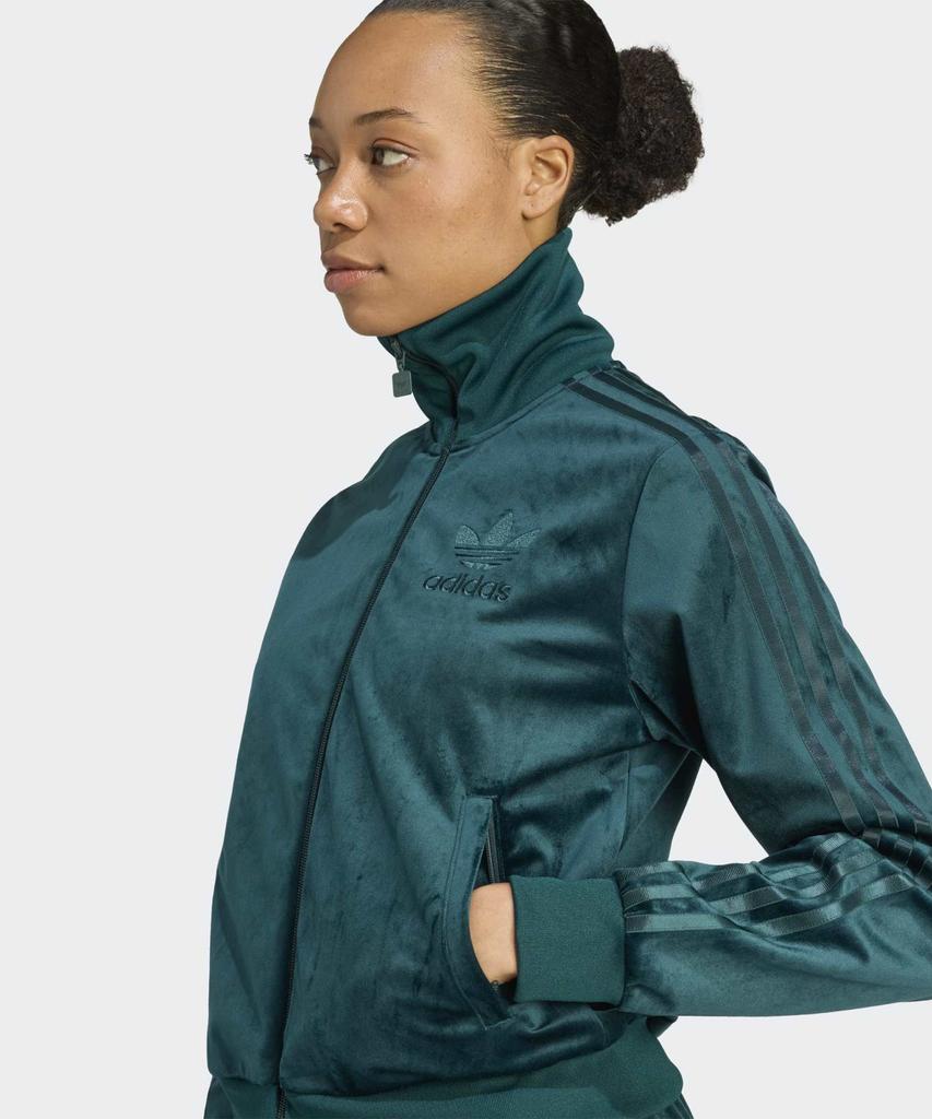 ADIDAS Velour Track Top - Aura Ivy / Jy2589