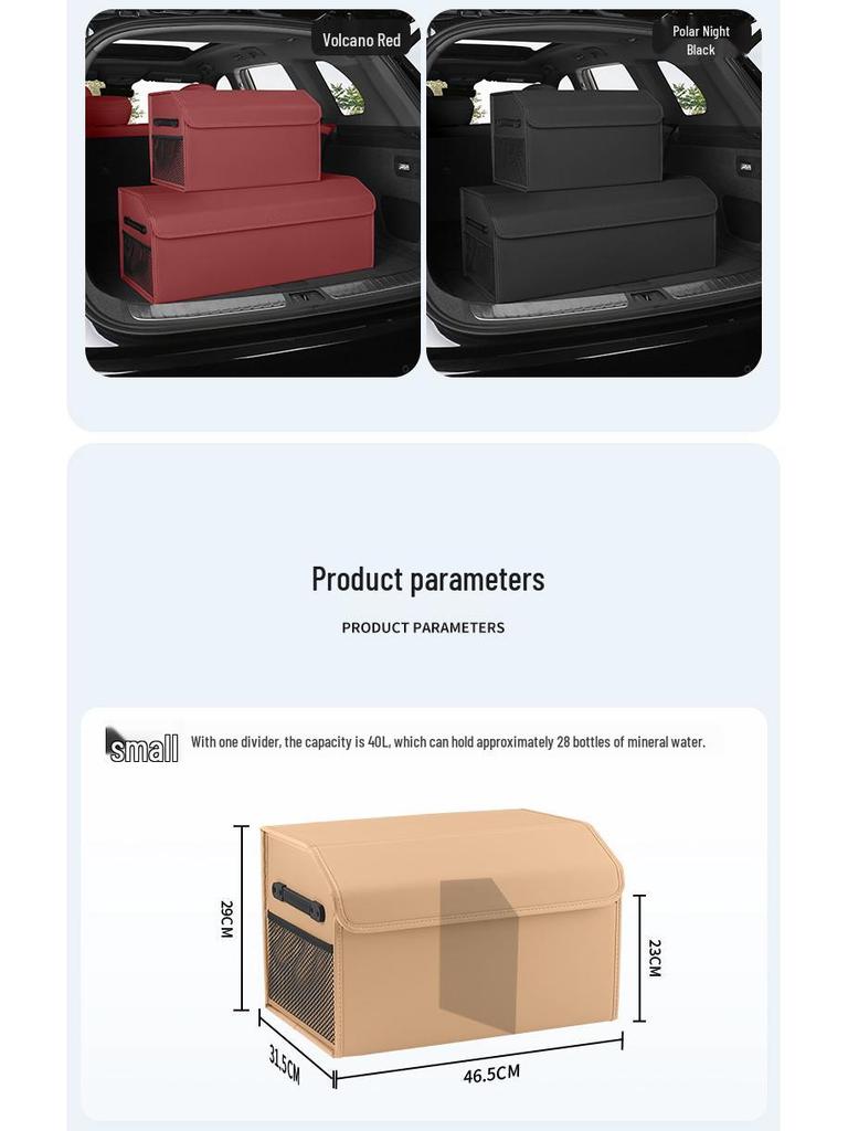 Toyota Prado & Highlander Trunk Storage Box