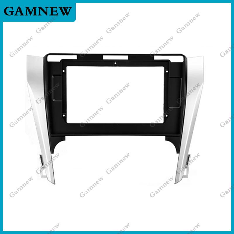 10 Inch Car Frame Fascia Adapter Canbus Box Decoder Android Radio Dash Fitting Panel Kit For Toyota Camry Aurion 2011-2014