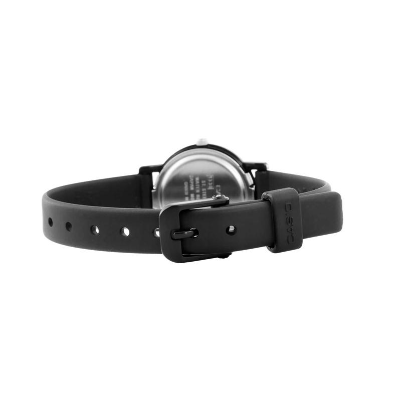 Casio YOUTH Series-LQ Disc Three Needles Retro Pointer Quartz Movement Resin Strap Japanese and Korean Watch Women’s Watch Black Dial LQ-139AMV-1E