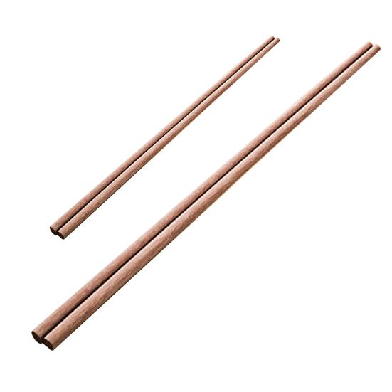 1 Pair Anti-scald Chopsticks Safe Wood Anti-slip Hot Pot Long Chop Sticks Home