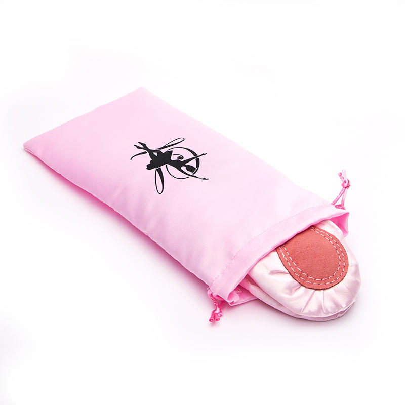 Dance Bag Shoes Storage Pouch Portable Ballet Organizer Handbag Bags Pouches Satin Ballet Shoe Hanging Bag Dance Shoes Pouch