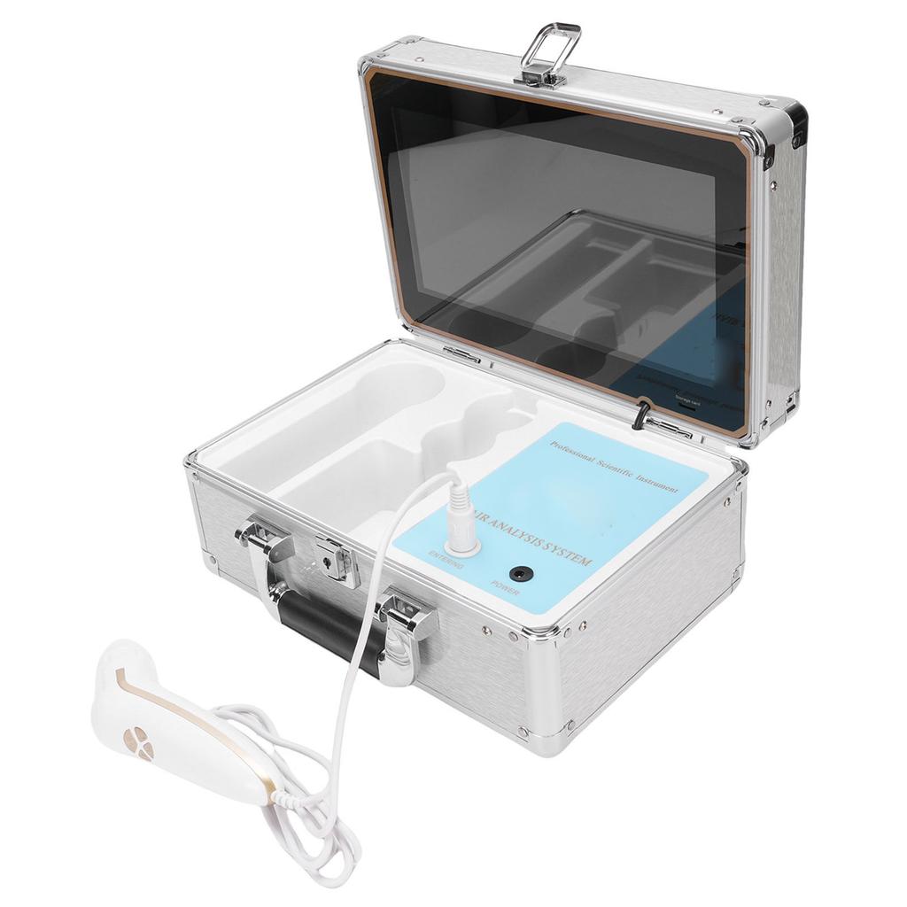 12-дюймовый детектор кожи головы с пультом дистанционного управления, перезаряжаемый детектор волосяных фолликулов, 50-кратное 200-кратное увеличение, тестер кожи головы