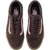 Vans Кеды для скейтборда Old Skool Унисекс Коричневые кроссовки VN000E9TRPK