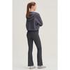 Witt Washed Half Open Hooded Sweatshirt Htwtp6i04t