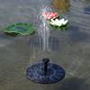 4.5V 3.0W Открытый плавающий солнечный источник энергии для купания птиц Водный фонтанный насос Ландшафтный садовый декор