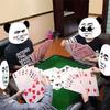Джамбо Увеличенные в 4 раза Игральные карты для покера Игры для взрослых Детей Juegos De Mesa Familiares Divertidos Partyspiele
