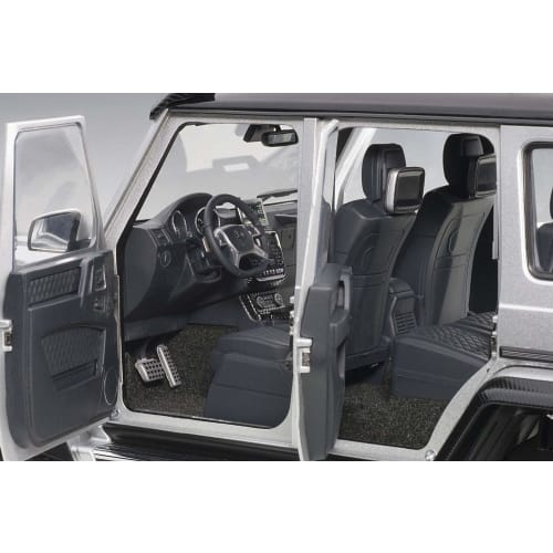 AUTOart 1/18 Scale Mercedes-Benz G500 4x4 Squared Silver Finished Product