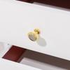 Luxury Kitchen Cupboard Cabinet Zinc Alloy Wardrobe Door Handle Door Knob Drawer Handles