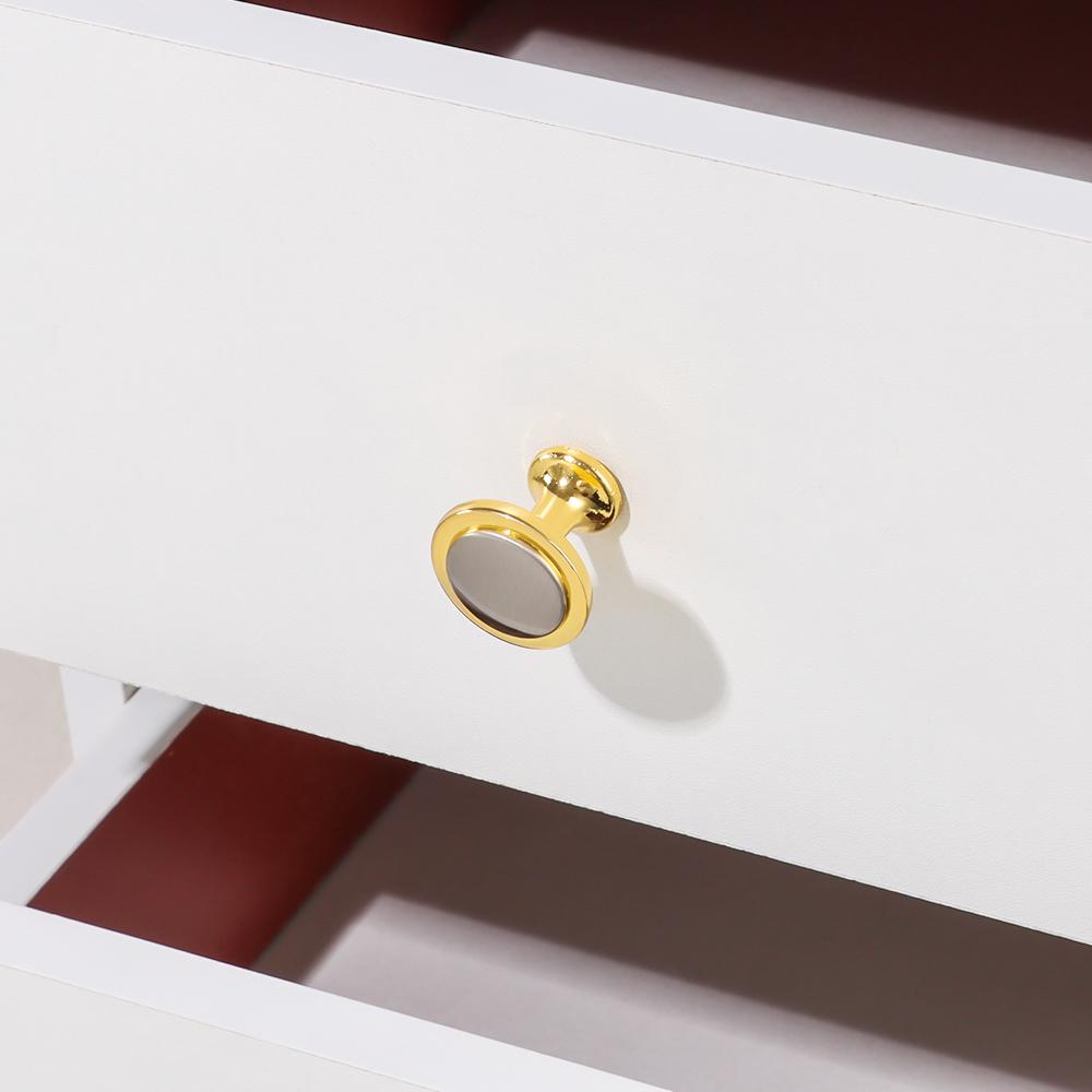 Luxury Kitchen Cupboard Cabinet Zinc Alloy Wardrobe Door Handle Door Knob Drawer Handles