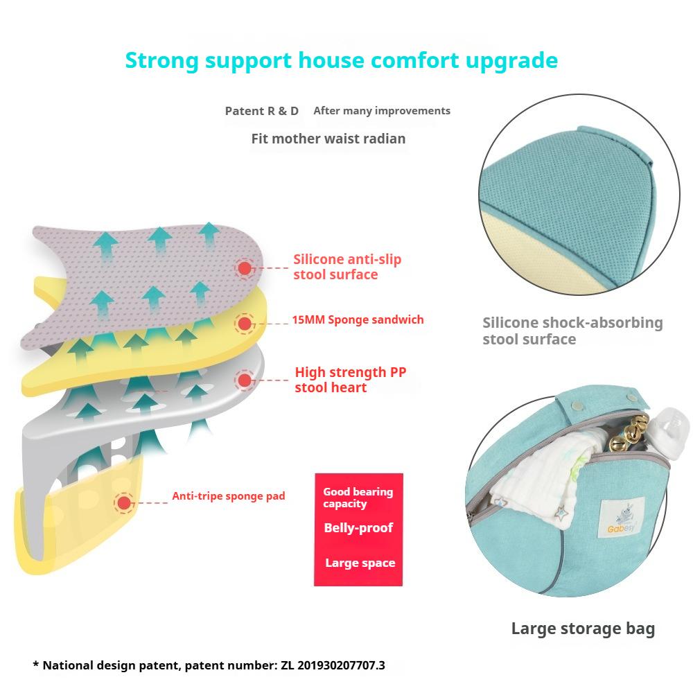 Многофункциональная переноска для младенцев, летняя дышащая детская поясная табуретка, детская переноска, принадлежности для мам и детей