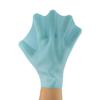 Children Silicone 1 Pair Gloves Hand Paddle Webbed Swimming