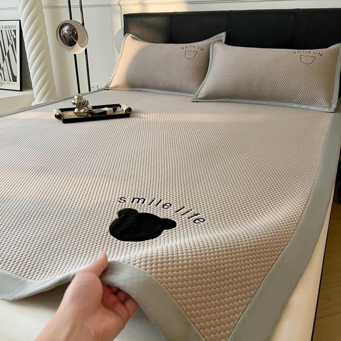 А класс Ice Silk Cooler 3 шт. Летний кондиционер мягкий коврик машинная стирка моющееся покрывало для кровати